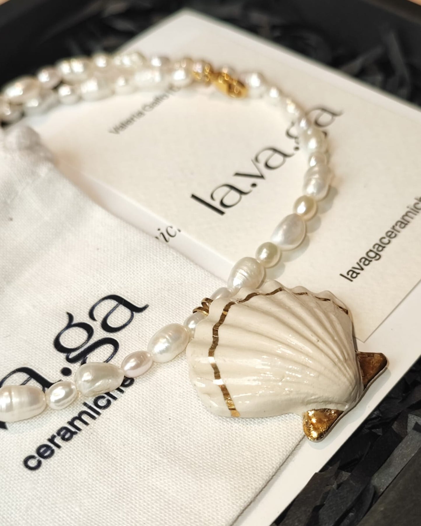 Collana San Giacomo con perle di Fiume