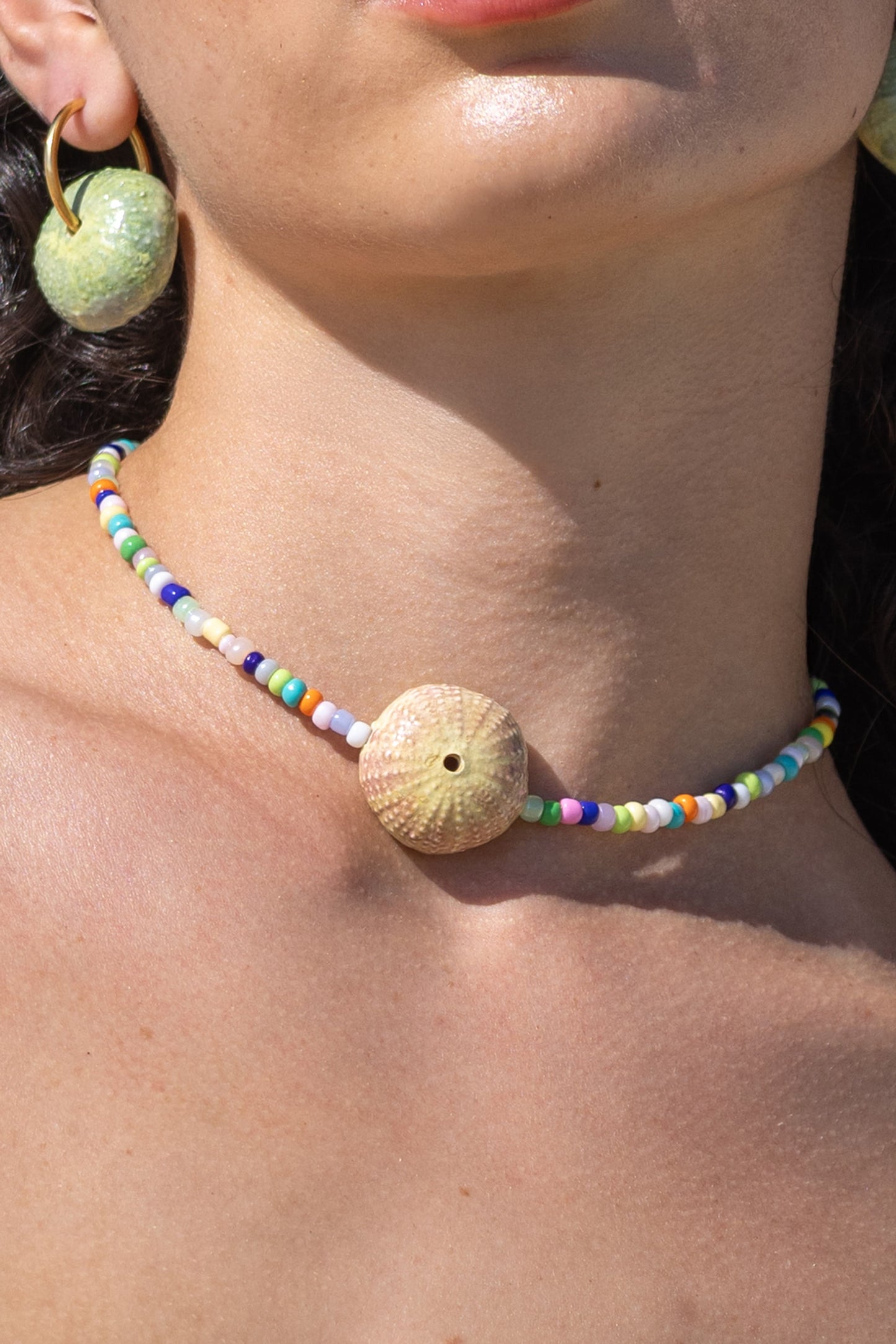 Choker riccio con Perle