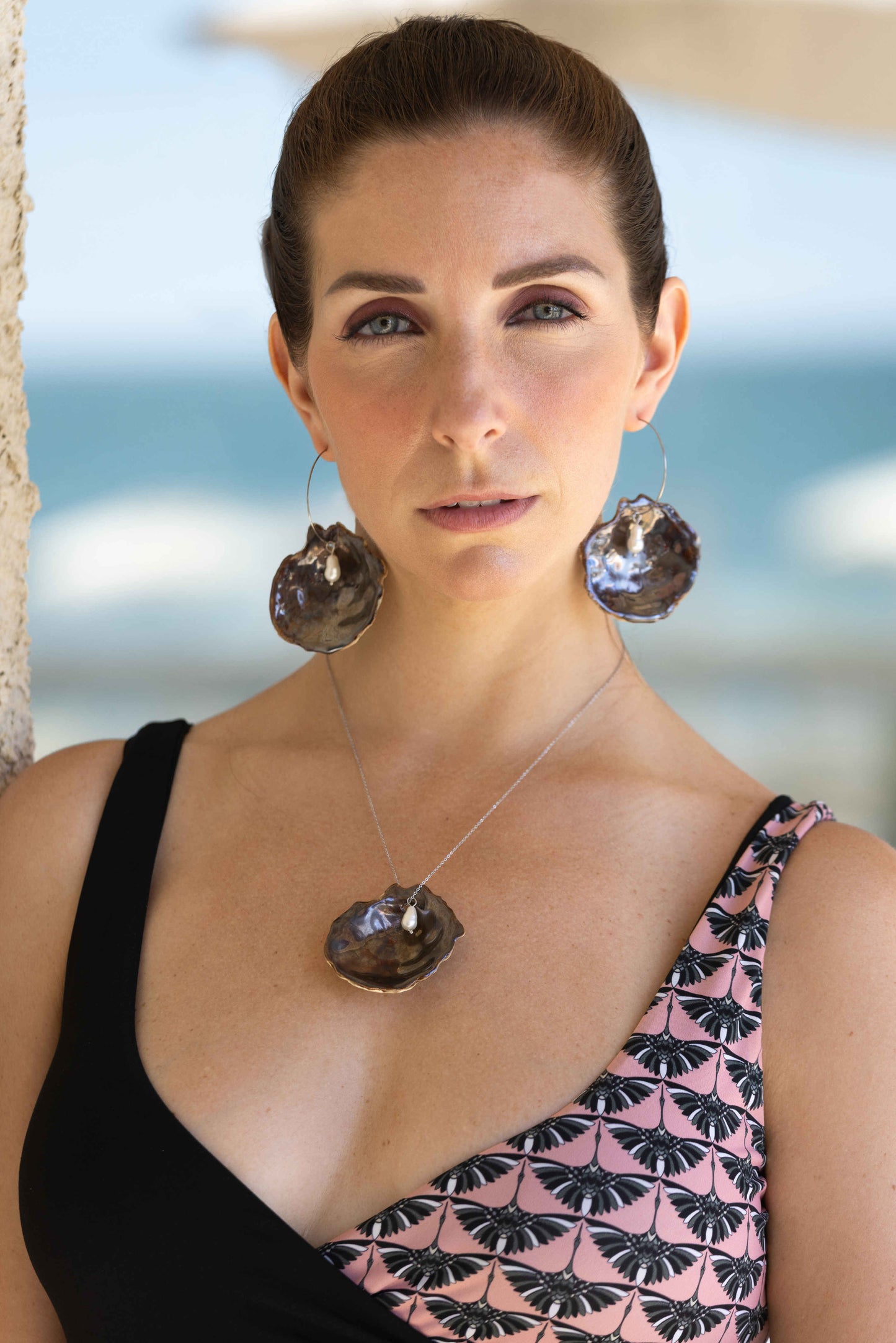 Collana Ostrica Con Perla