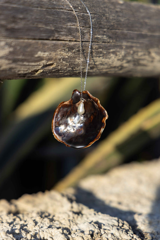 Collana Ostrica Con Perla